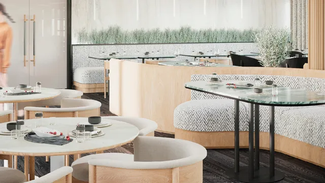 Ресторан на шлюпочной палубе