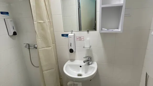 Санузел в двухместной каюте