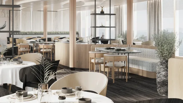 Ресторан на шлюпочной палубе