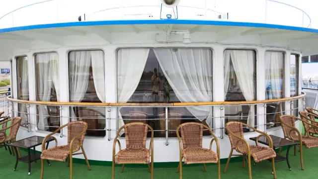 Корма теплохода