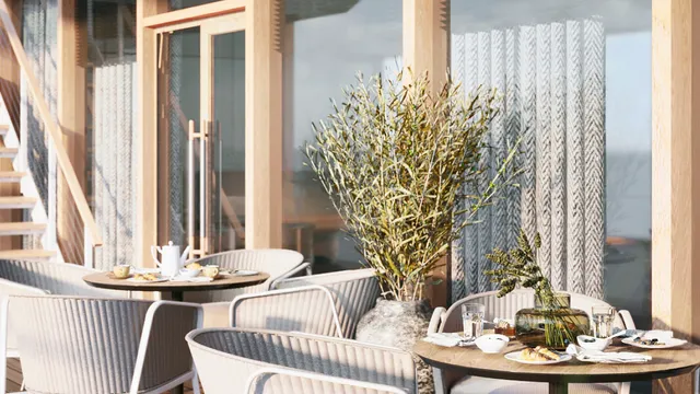 Ресторан на шлюпочной палубе