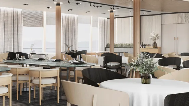 Ресторан на шлюпочной палубе